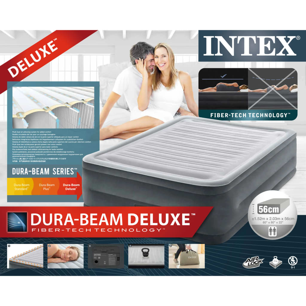 Intex õhkmadrats "Dura-Beam Deluxe Comfort Plush" 56 cm