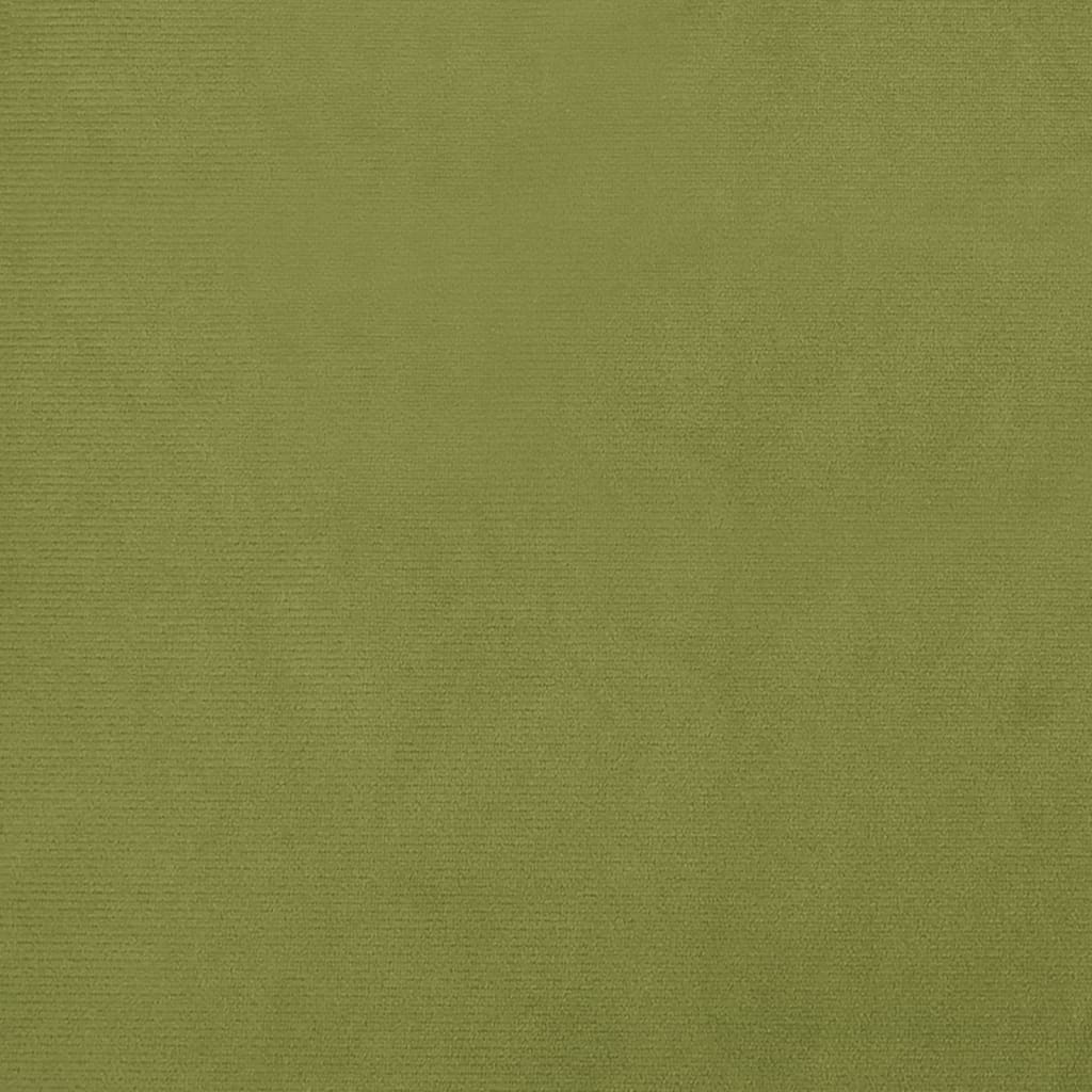 vidaXL jalapink, heleroheline, 60x60x36 cm, samet