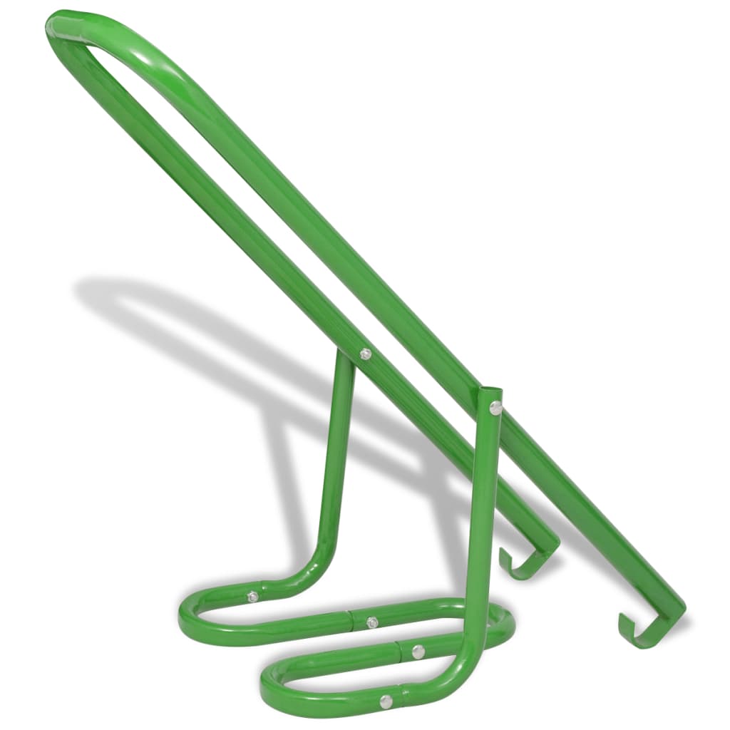 vidaXLi käsitsikasutatav prügi kokkusuruja, roheline