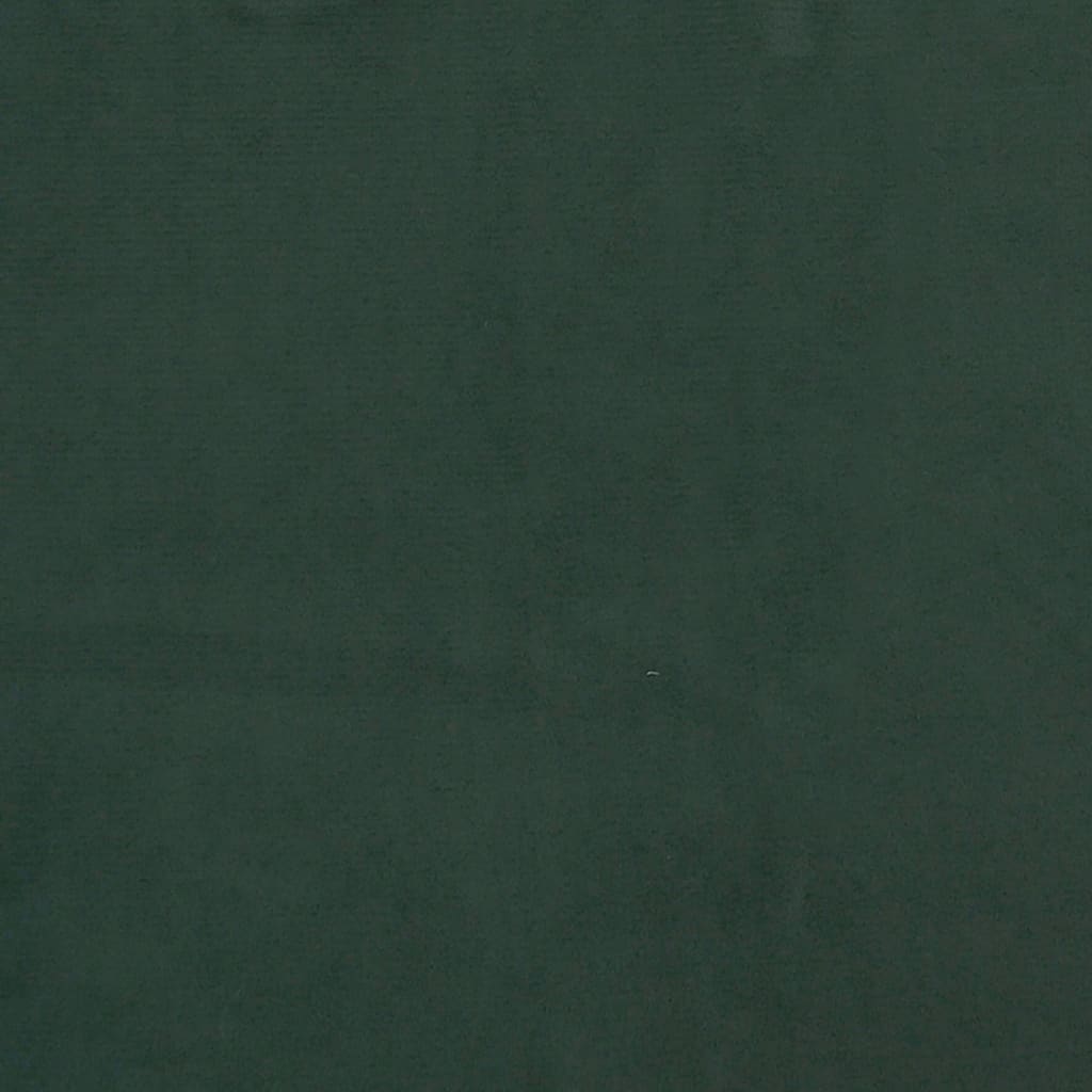 vidaXL vedrumadrats, tumeroheline, 80x200x20 cm, samet