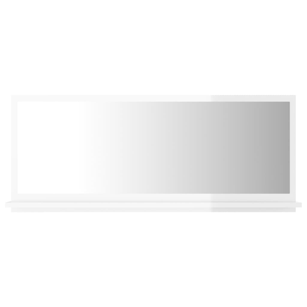 vidaXL vannitoa peeglikapp valge 90x10,5x37 cm puitlaastplaat