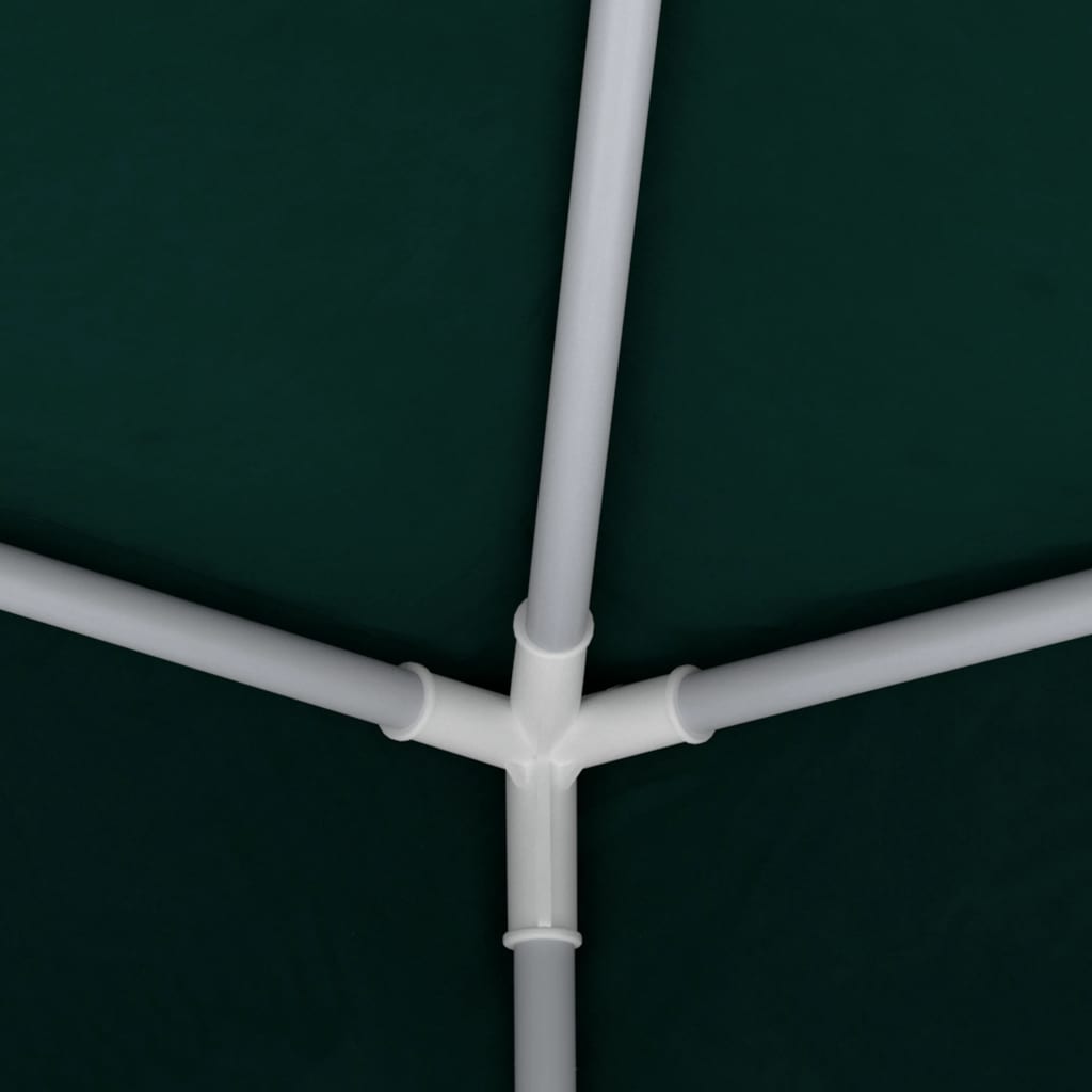 vidaXL professionaalne peotelk külgseintega, 4x4 m, roheline 90 g/m²