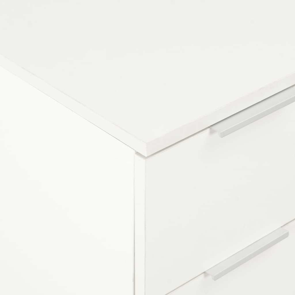 vidaXL puhvetkapp kõrgläikega valge 60 x 35 x 80 cm, puitlaastplaat