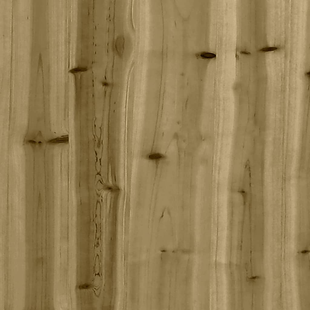 vidaXL mängutorn, 53 x 46,5 x 194 cm, immutatud männipuit
