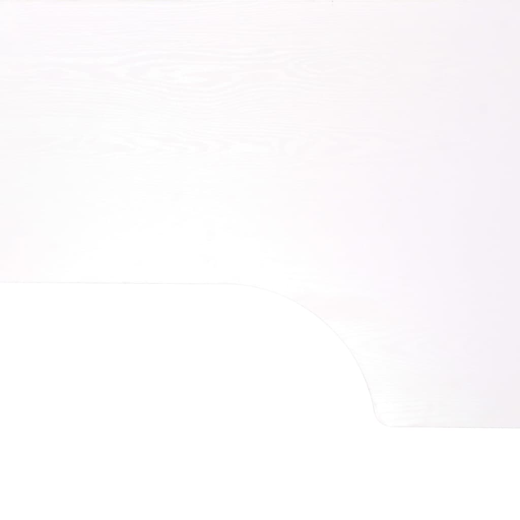 vidaXL arvutilaud, valge, 120 x 72 x 70 cm