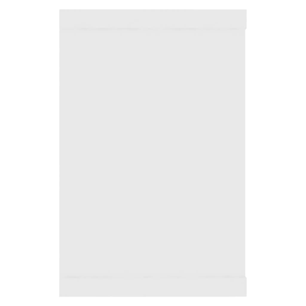 vidaXL kuubikukujulised seinariiulid 6 tk, valge, 60x15x23 cm