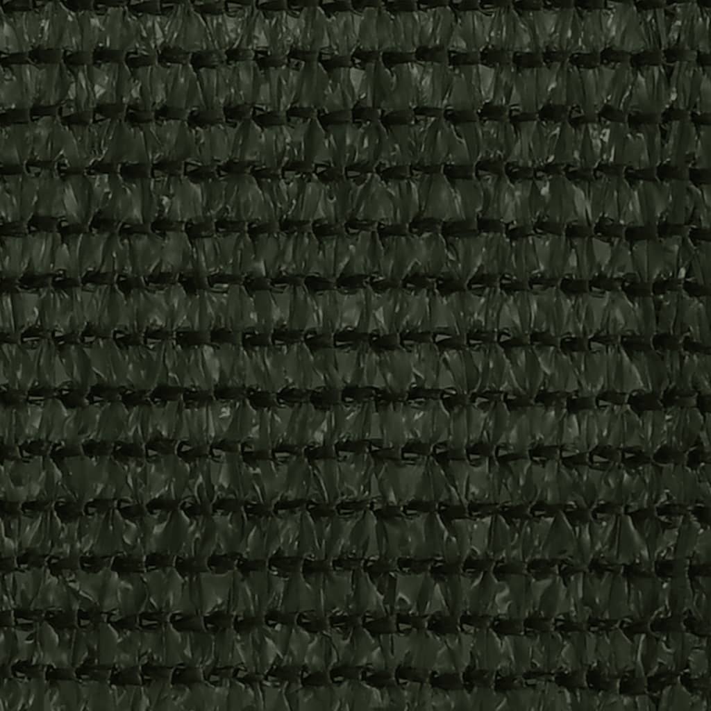 vidaXL rõdusirm, tumeroheline, 120x300 cm, HDPE