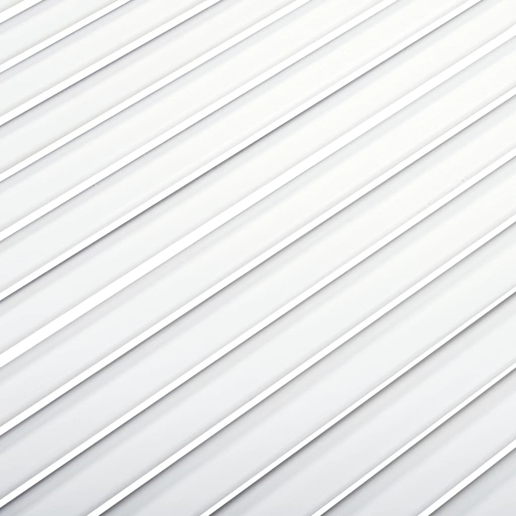vidaXL kapiuksed, võrega disain 4 tk valge 99,3x39,4 cm männipuit