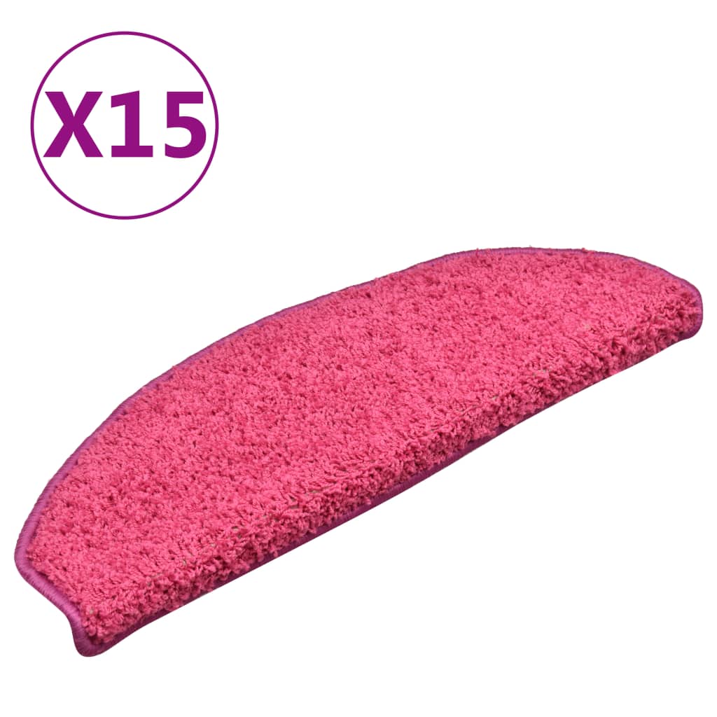 vidaXL trepivaibad 15 tk, roosa, 65 x 21 x 4 cm