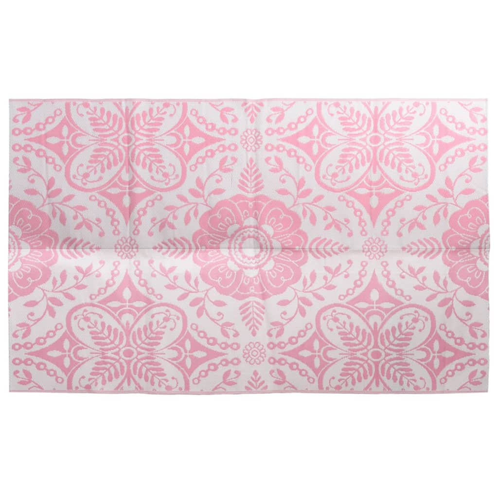 vidaXL õuevaip, roosa, 160 x 230 cm, PP