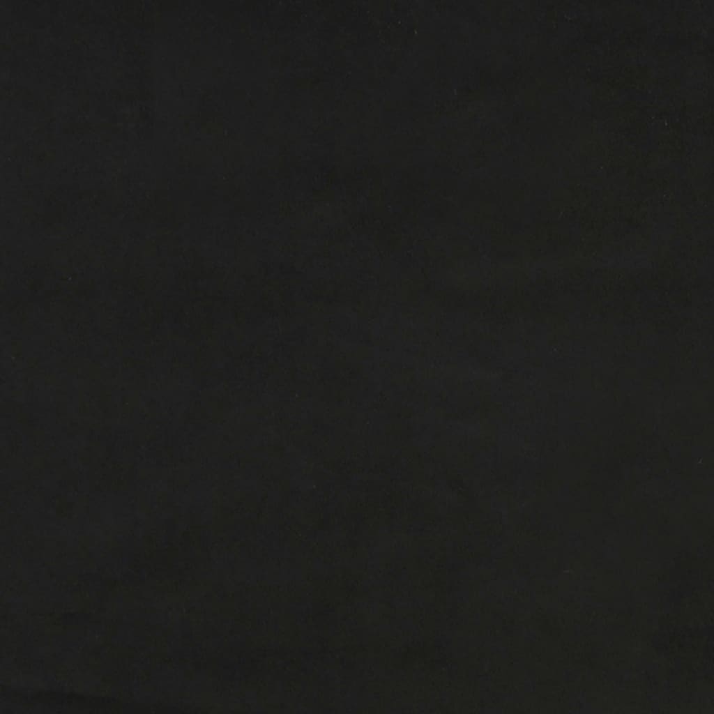 vidaXL jalapink, must, 78 x 56 x 32 cm, samet