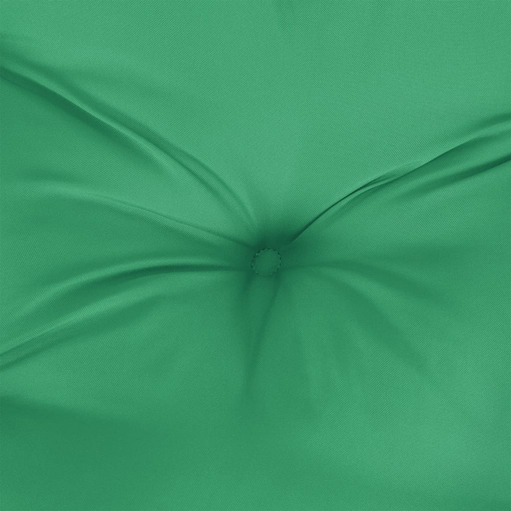 vidaXL aiapingi istmepadi, roheline, 110 x 50 x 7 cm, oxford-kangas