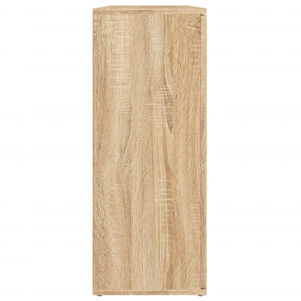 vidaXL puhvetkapp, Sonoma tamm, 91 x 29,5 x 75 cm, tehispuit