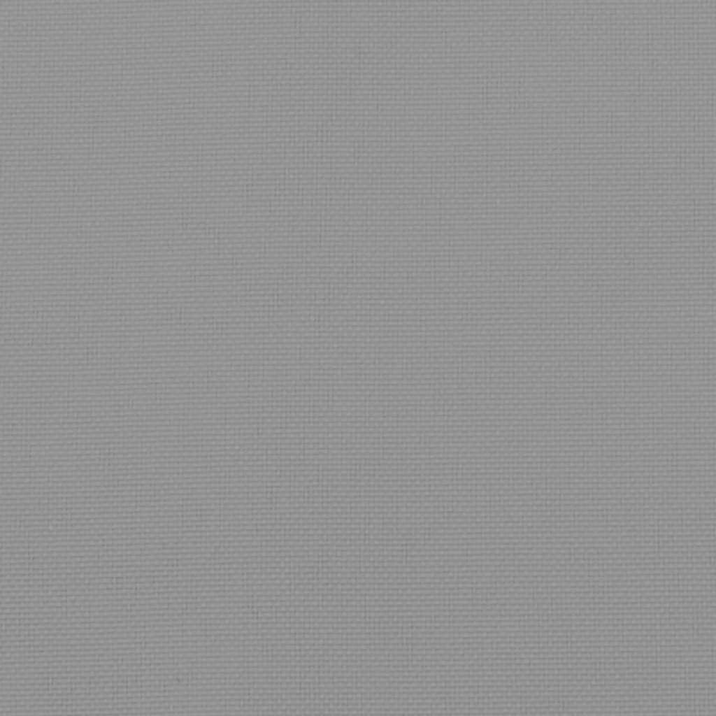 vidaXL aiapingi istmepadi, hall, 120x50x7 cm, oxford-kangas