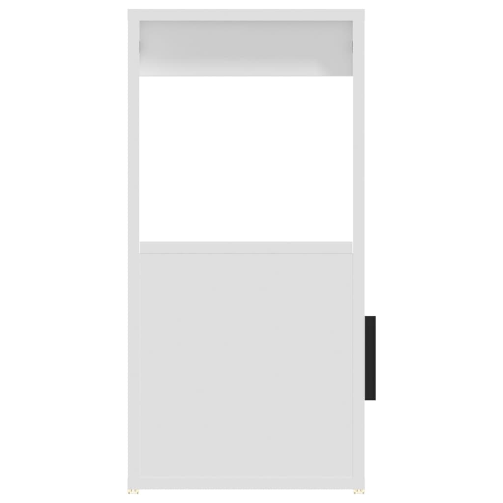 vidaXL puhvetkapp, valge, 80 x 30 x 60 cm, tehispuit