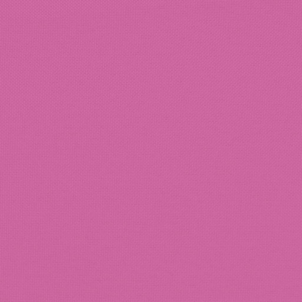 vidaXL euroalusest diivani istmepadi, roosa, 60 x 60 x 8 cm, kangas