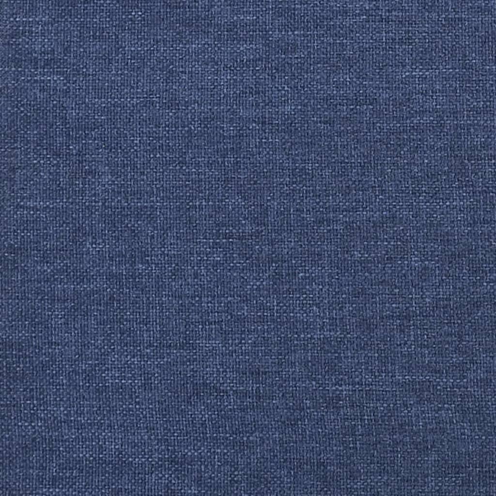 vidaXL jalapink, sinine, 60x60x36 cm, kangas ja kunstnahk