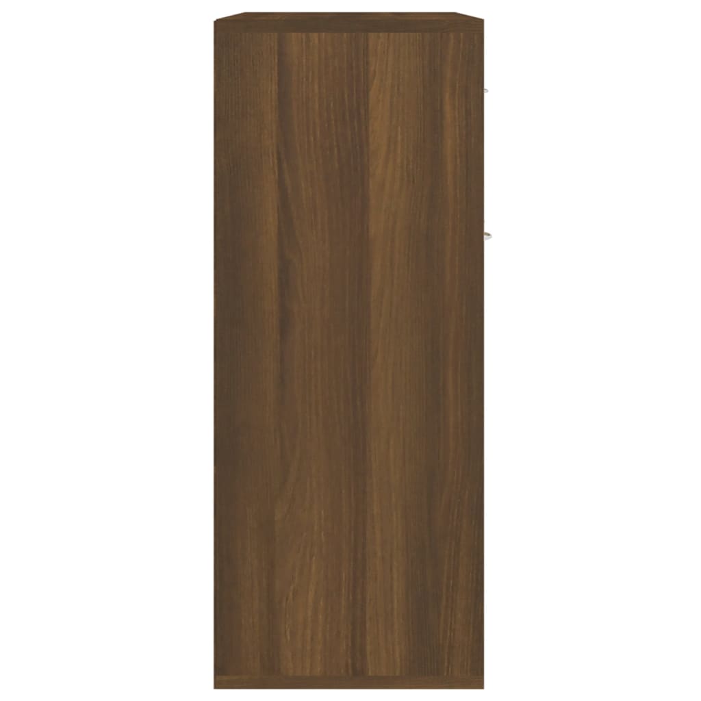 vidaXL puhvetkapp, pruun tamm, 60x30x75 cm, tehispuit