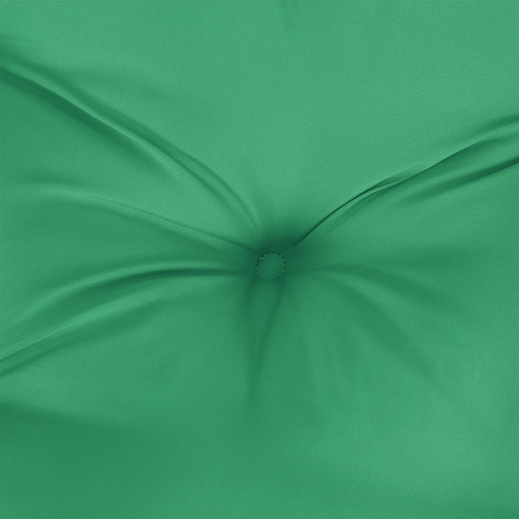 vidaXL euroaluse istmepadjad, 5 tk, roheline, kangas