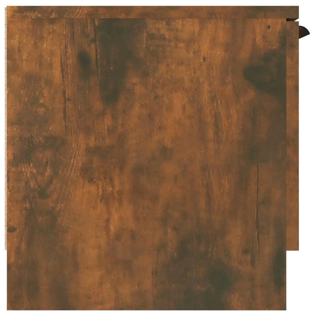 vidaXL telerikapp, suitsutatud tamm, 102x35x36,5 cm, tehispuit
