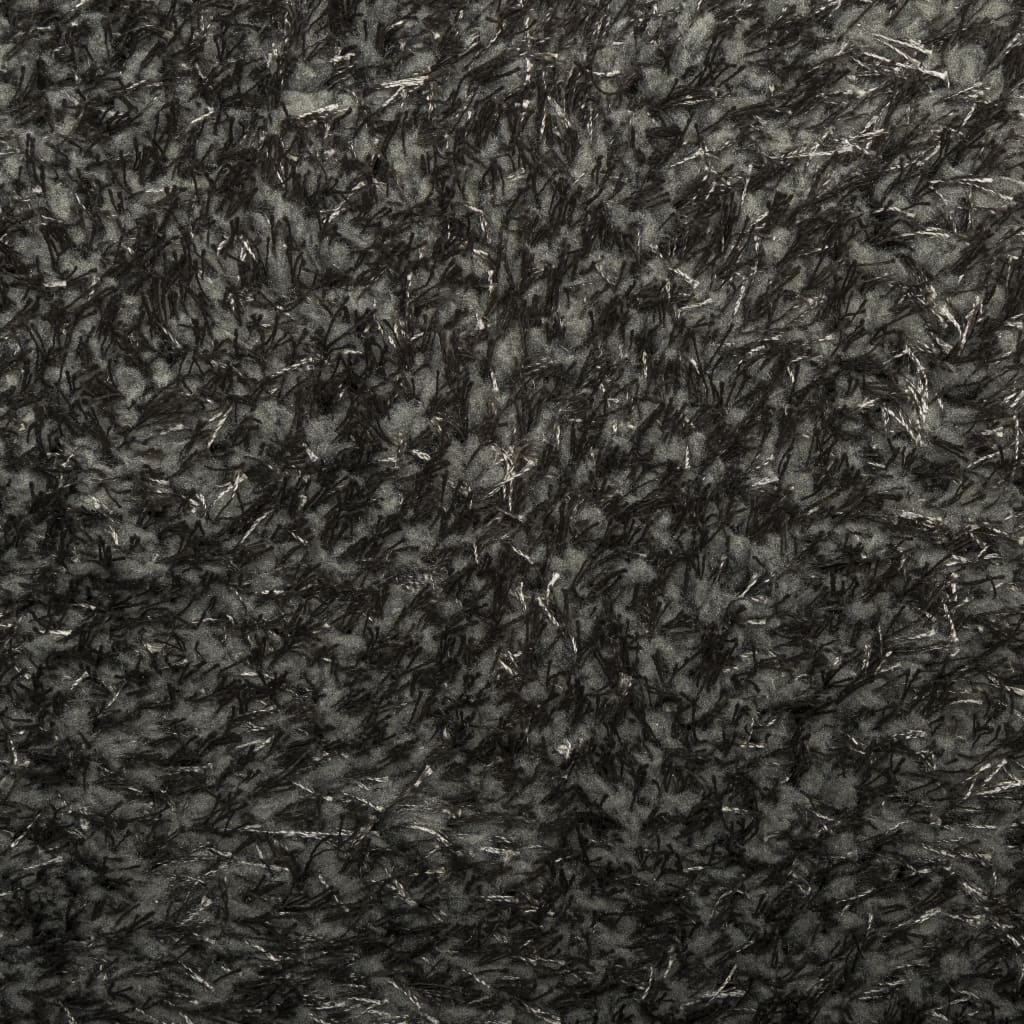 vidaXL vaip "ISTAN", kõrge narmaga, läikiv, antratsiithall, 80x150 cm