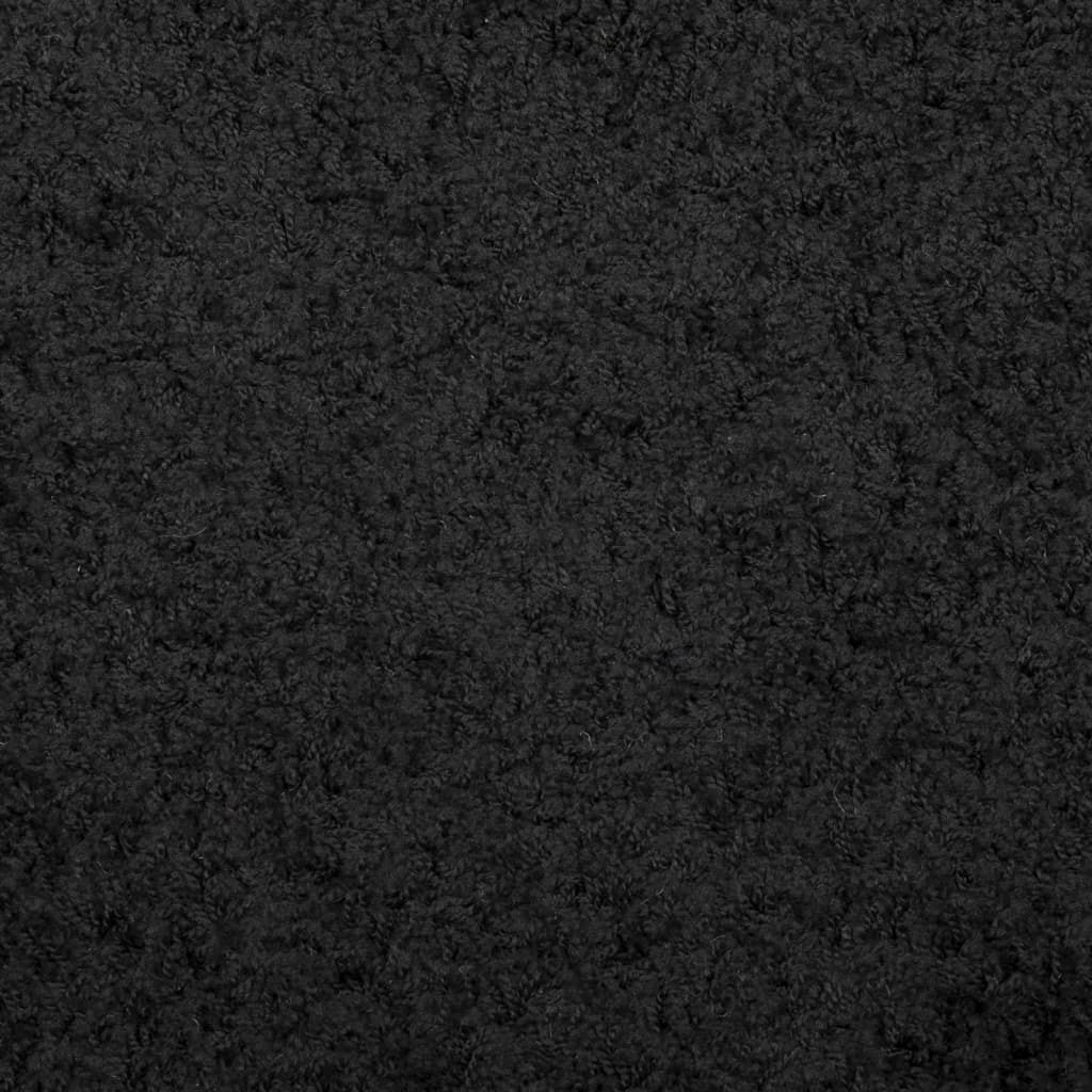 vidaXL kõrge narmaga Shaggy vaip, must, 240x340 cm
