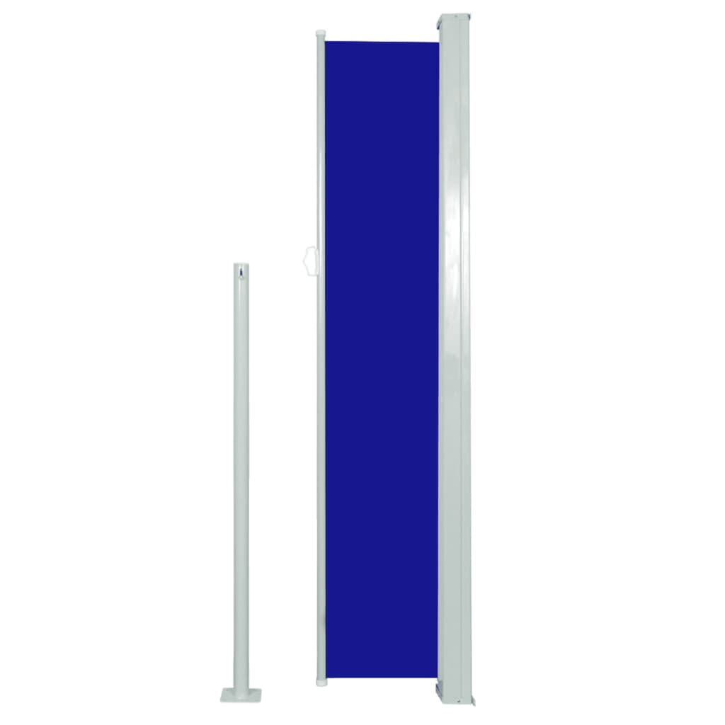 vidaXL lahtitõmmatav külgsein, 160 x 500 cm, sinine