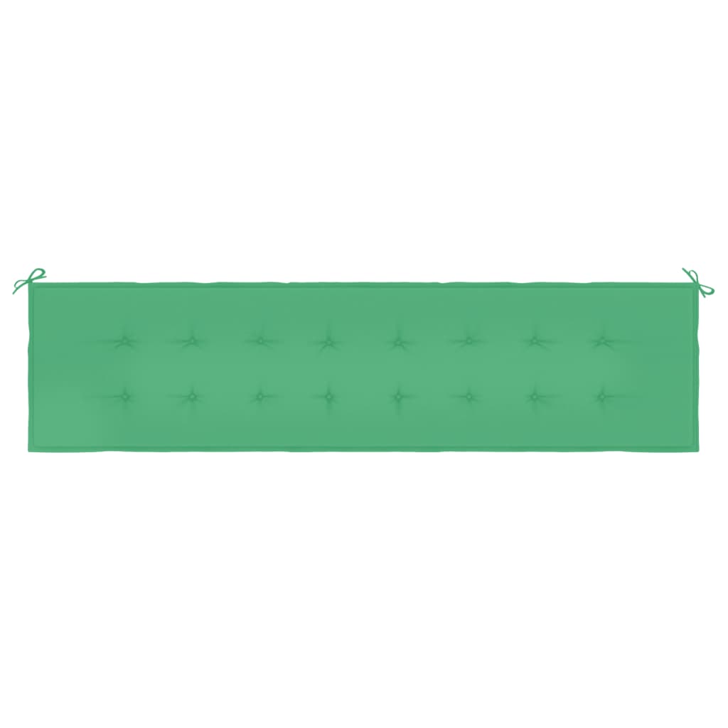 vidaXL aiapingi istmepadi, roheline, 200x50x3 cm, oxford-kangas