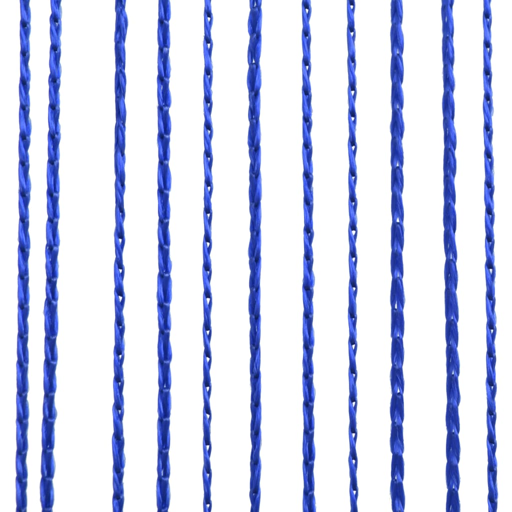 vidaXL nöörkardinad 2 tk, 100 x 250 cm, sinine
