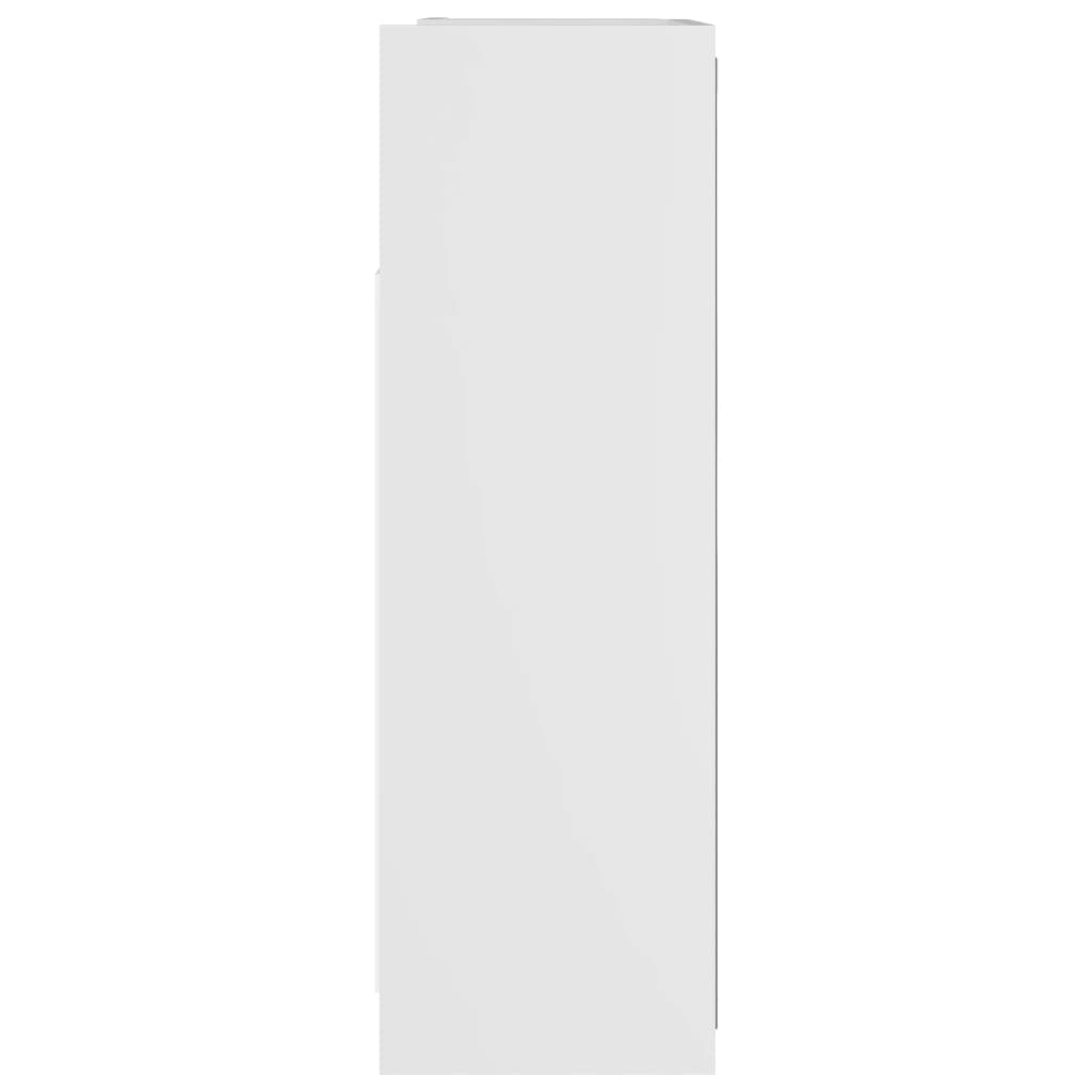 vidaXL vannitoa peeglikapp valge 62,5x20,5x64 cm puitlaastplaat