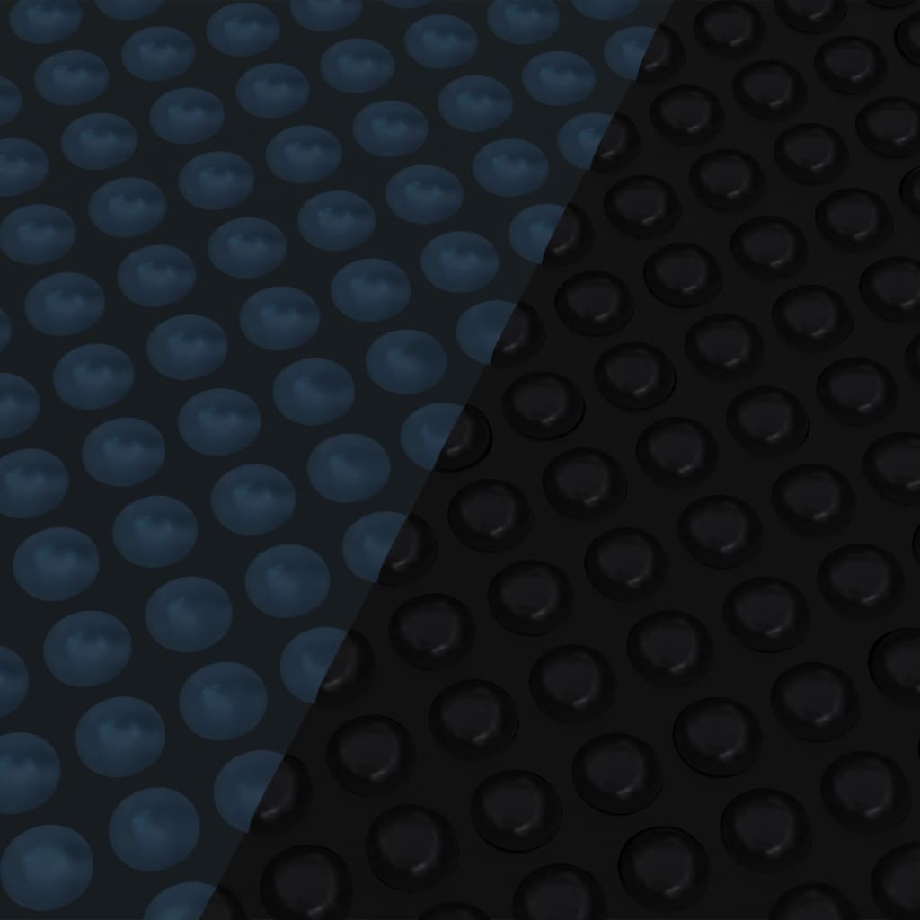 vidaXL ujuv PE ümmargune basseinikile, 1000 x 500 cm, must ja sinine