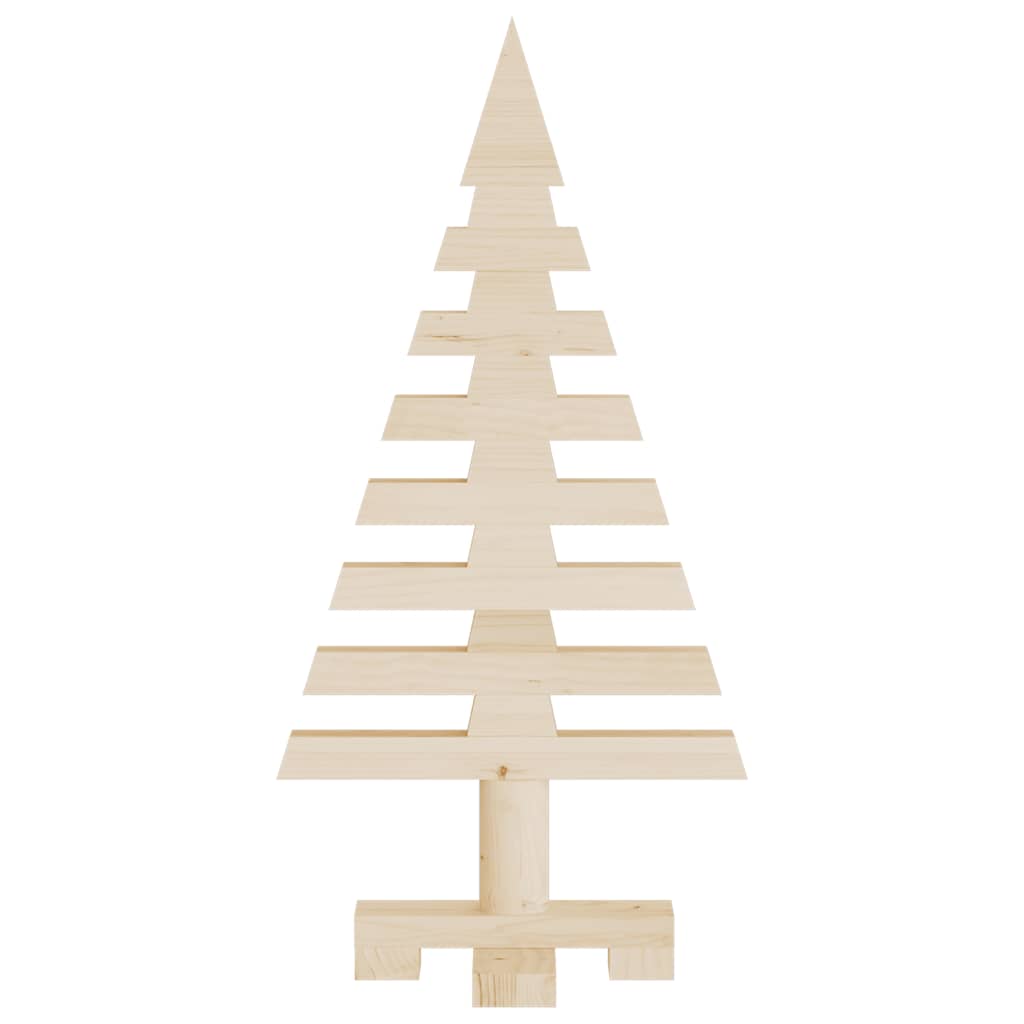 vidaXL puidust jõulupuu kaunistuseks, 60 cm, männipuit