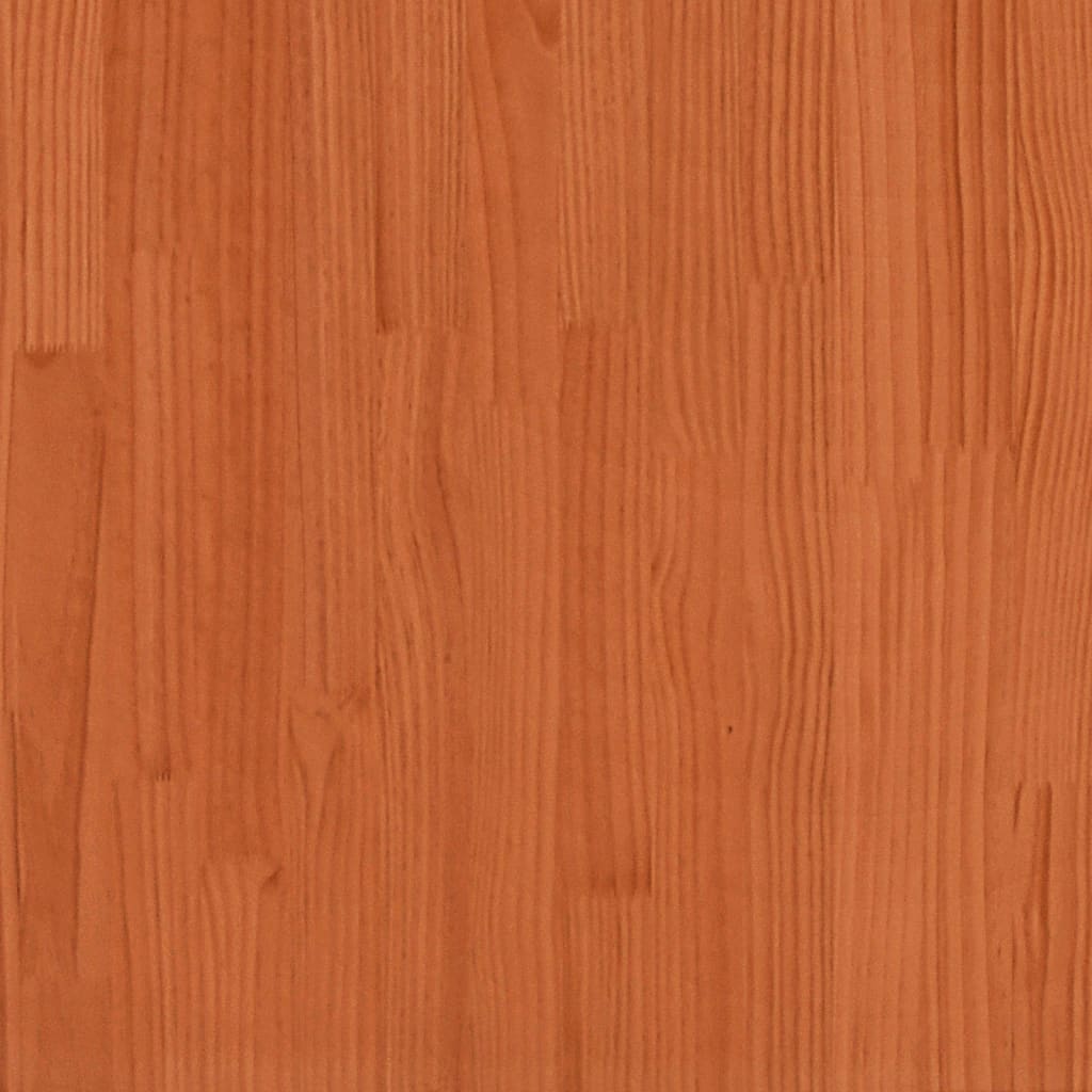 vidaXL riiulitega istutuslaud, pruun, 82,5 x 50 x 86,5 cm, männipuit