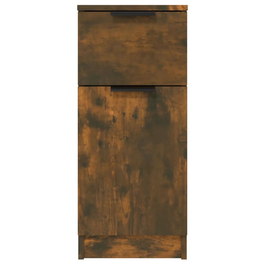 vidaXL puhvetkapp, Suitsutatud tamm, 30 x 30 x 70 cm, tehispuit