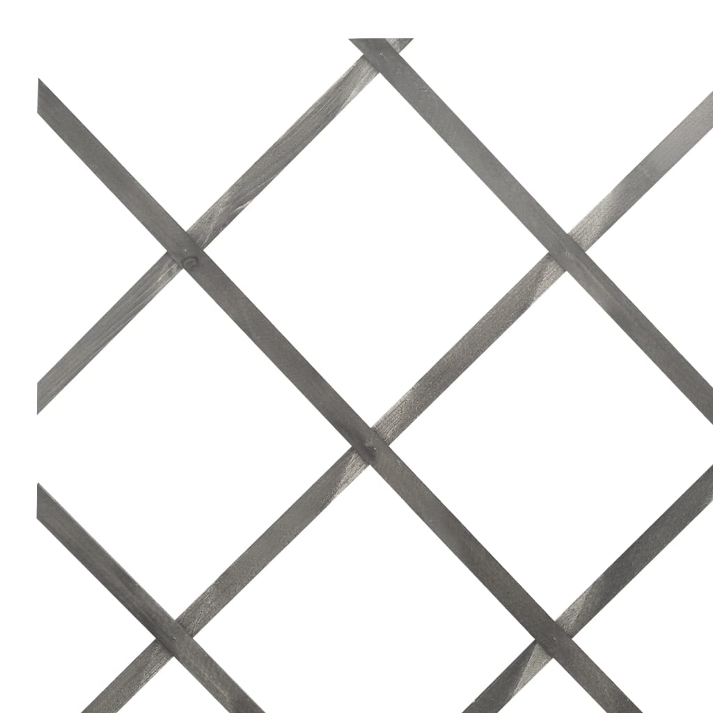 vidaXL võrkaia paneelid 5 tk, hall, nulupuit, 180 x 80 cm