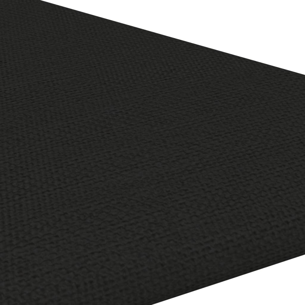 vidaXL seinapaneelid 12 tk, must, 30x30 cm, kangas, 0,54 m²