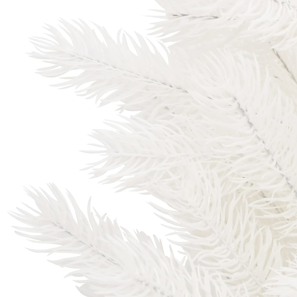 vidaXL kunstkuusk, elutruud okkad, valge, 65 cm
