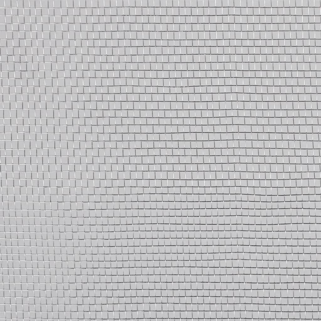vidaXL võrkkate, alumiinium, 100 x 500 cm, hõbedane