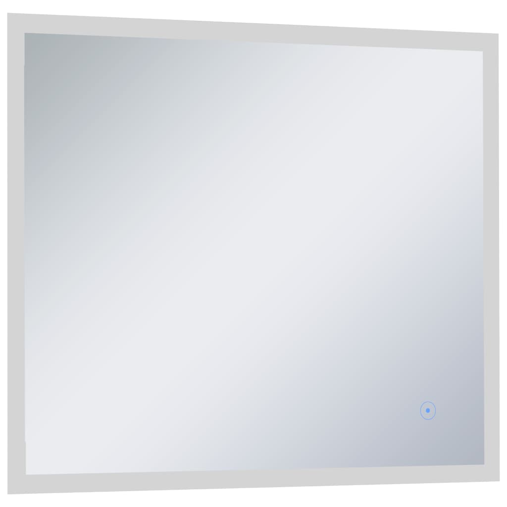 vidaXL vannitoa LED-seinapeegel puutetundliku anduriga 60 x 50 cm