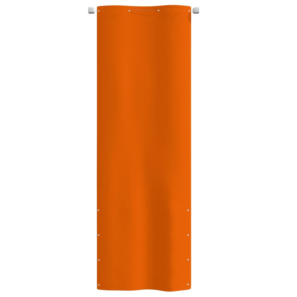 vidaXL rõdusirm, oranž, 80 x 240 cm, Oxfordi kangas
