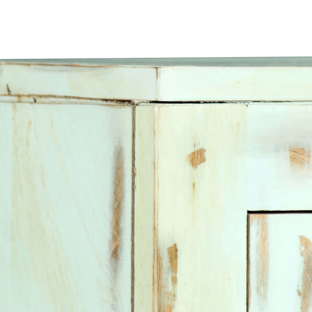 vidaXL puhvetkapp, helesinine, 110 x 35 x 70 cm, mangopuit