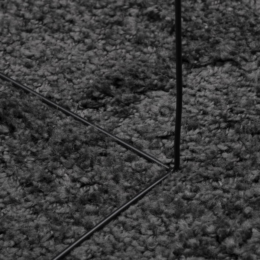 vidaXL kõrge narmaga Shaggy vaip, antratsiithall, 60 x 110 cm