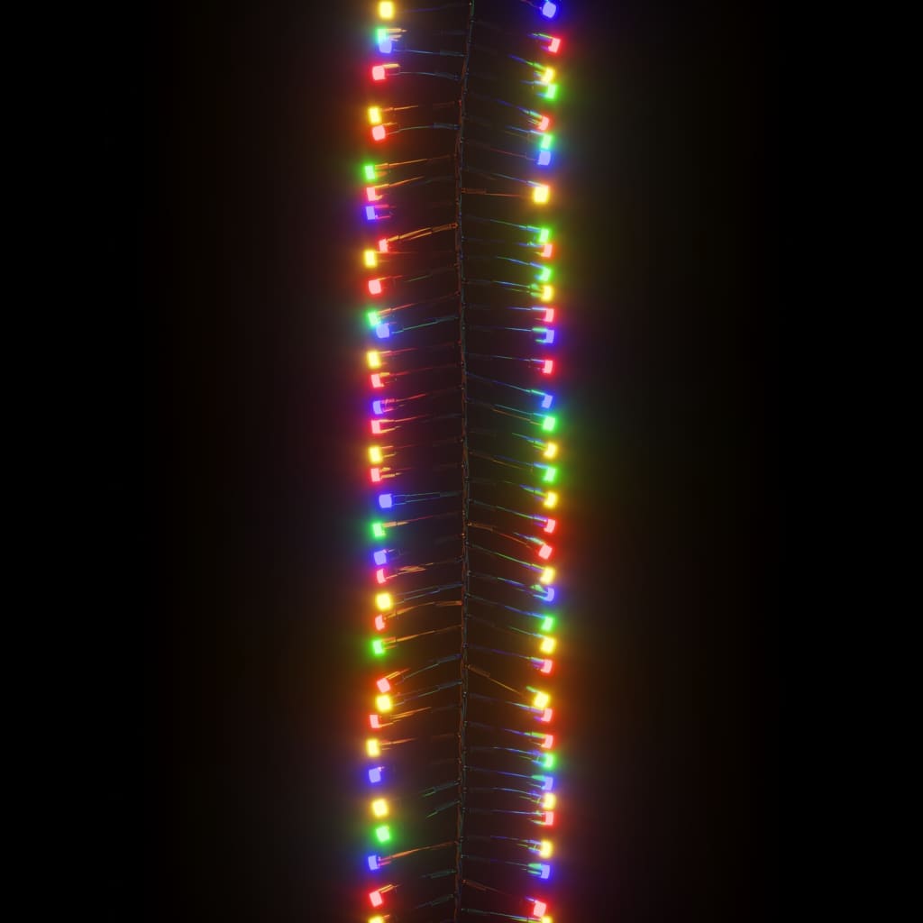 vidaXL LED-valgusriba, 2000 LEDi, värviline, 17 m, PVC