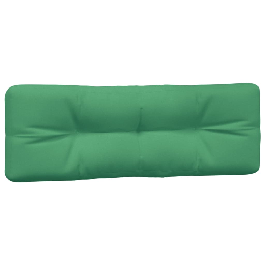 vidaXL euroaluse istmepadjad 7 tk, roheline, kangas