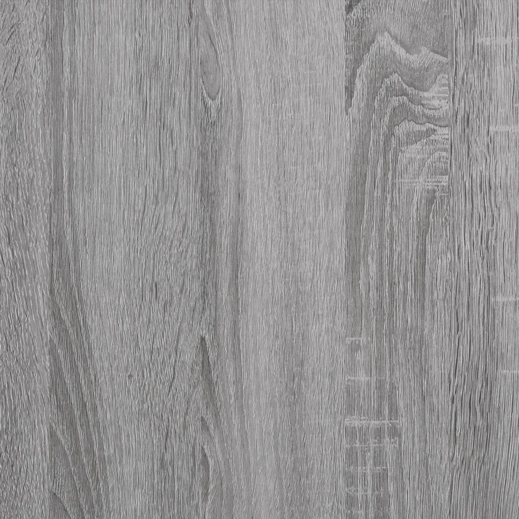 vidaXL kummut, hall Sonoma tamm, 60 x 36 x 103 cm, tehispuit