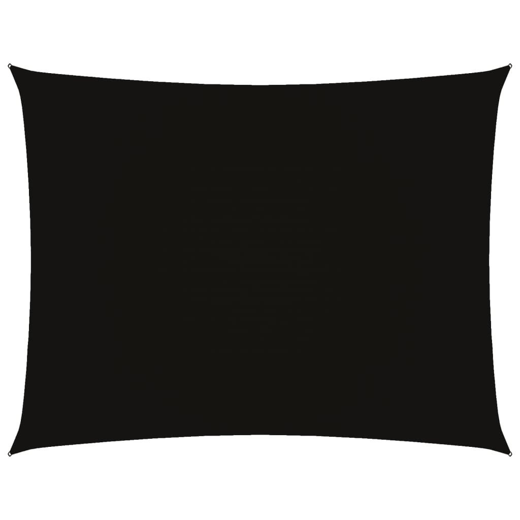 vidaXL päikesevarju puri, oxford-kangast, ristkülik 3 x 4,5 m, must