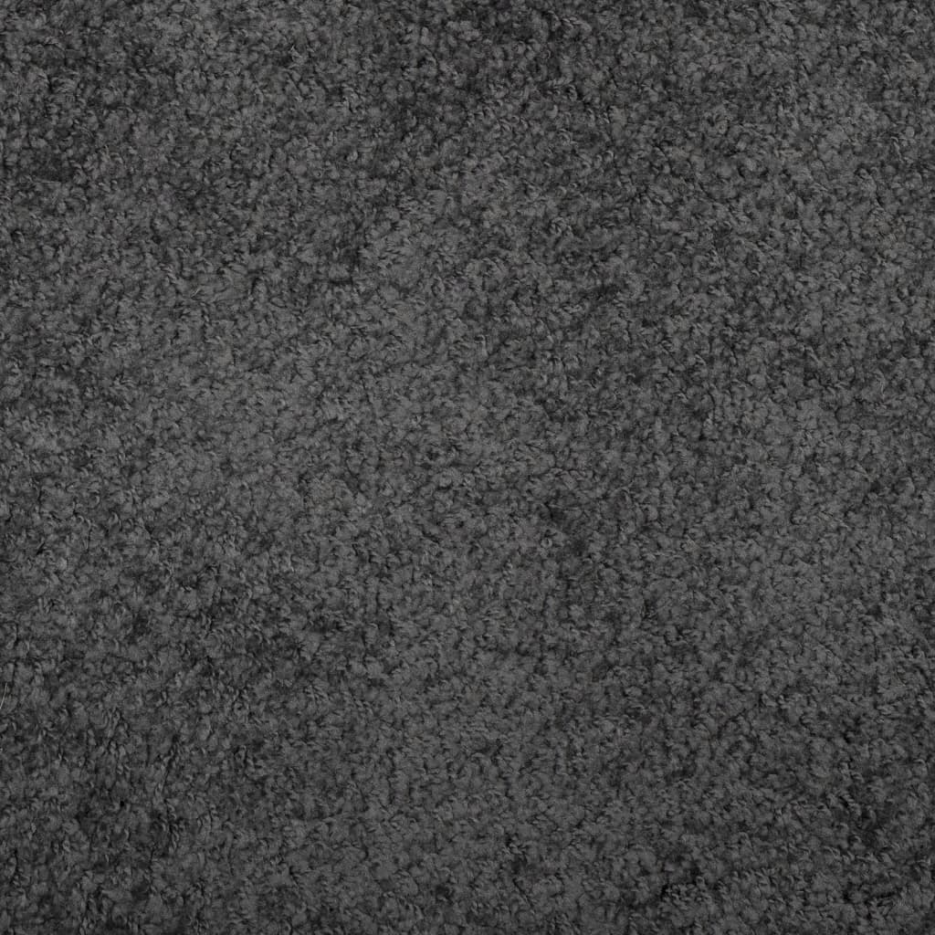 vidaXL kõrge narmaga Shaggy vaip, antratsiithall, 60 x 110 cm