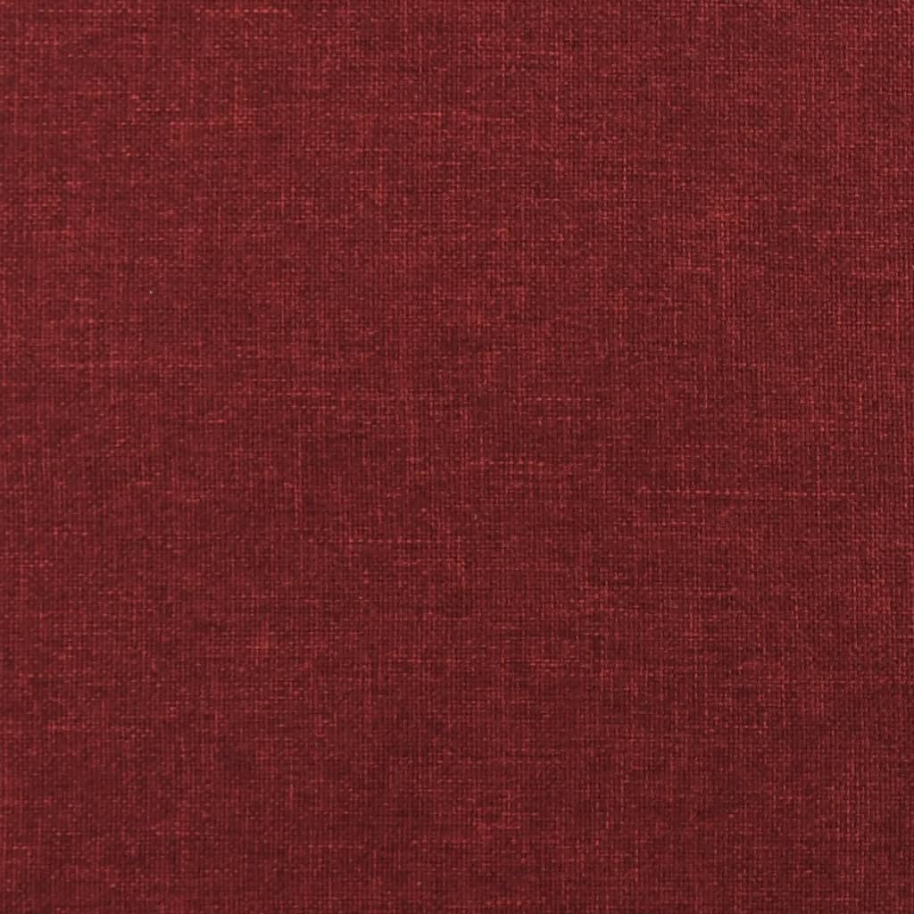 vidaXL jalapink, veinipunane, 60x60x36 cm, kangas