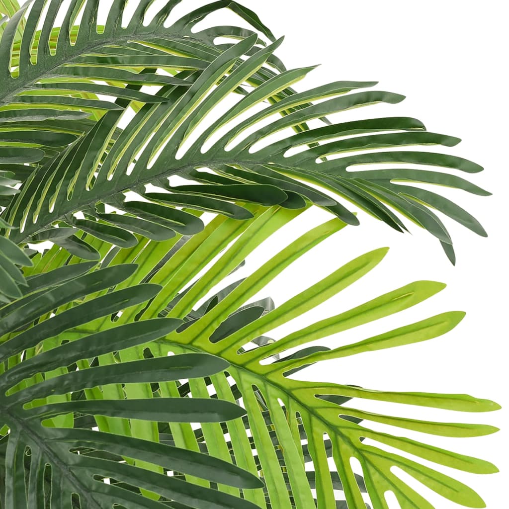 vidaXL kunsttaim sago palm lillepotiga, roheline, 90 cm