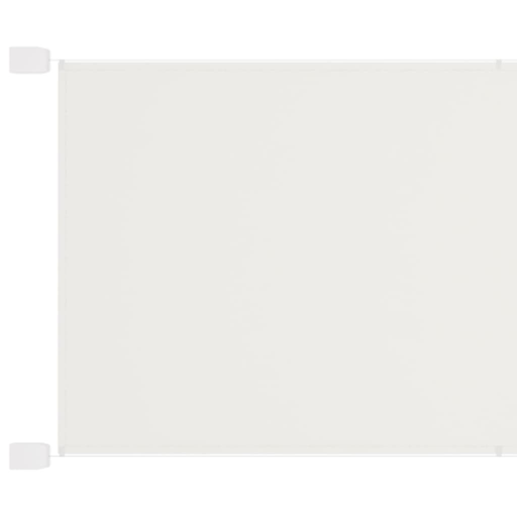 vidaXL vertikaalne varikatus valge 140x360 cm Oxfordi kangas
